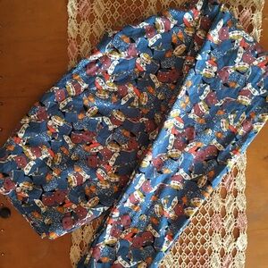 🍤 Lularoe OS Sushi Leggings EUC 🍣